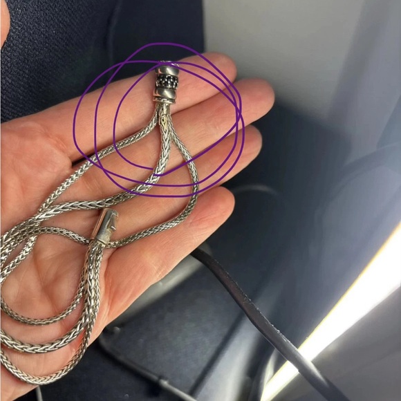 John Hardy Classic Multi-Strand Silver Chain Bracelet - 7.5 inches - Picture 5 of 5